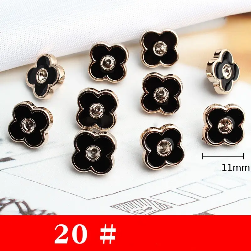 Lot de 100 boutons de résine de perle, model 20, en plastique de polyester, 10mm