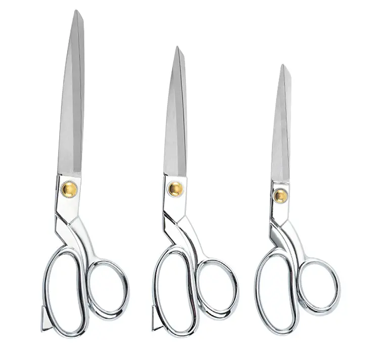 Lot de 3 ciseaux recyclables en paille de blé pour tailleur, acier inoxydable