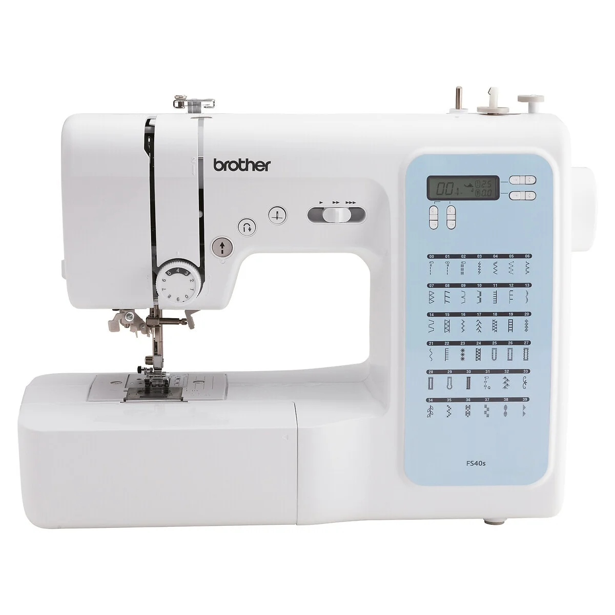Machine à coudre électronique fs40s blanc_BROTHER