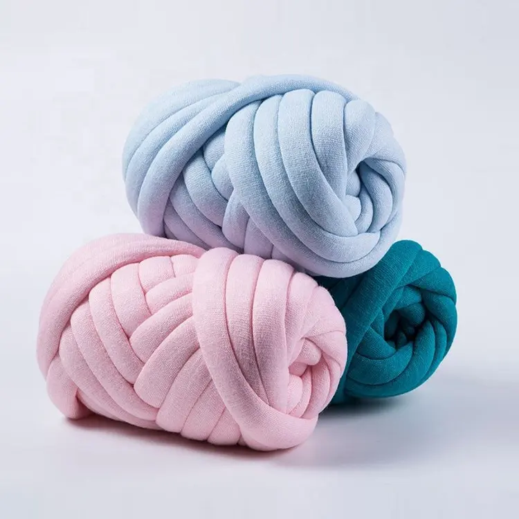Lot de 3 rouleaux Fil de tube de velours épais géant